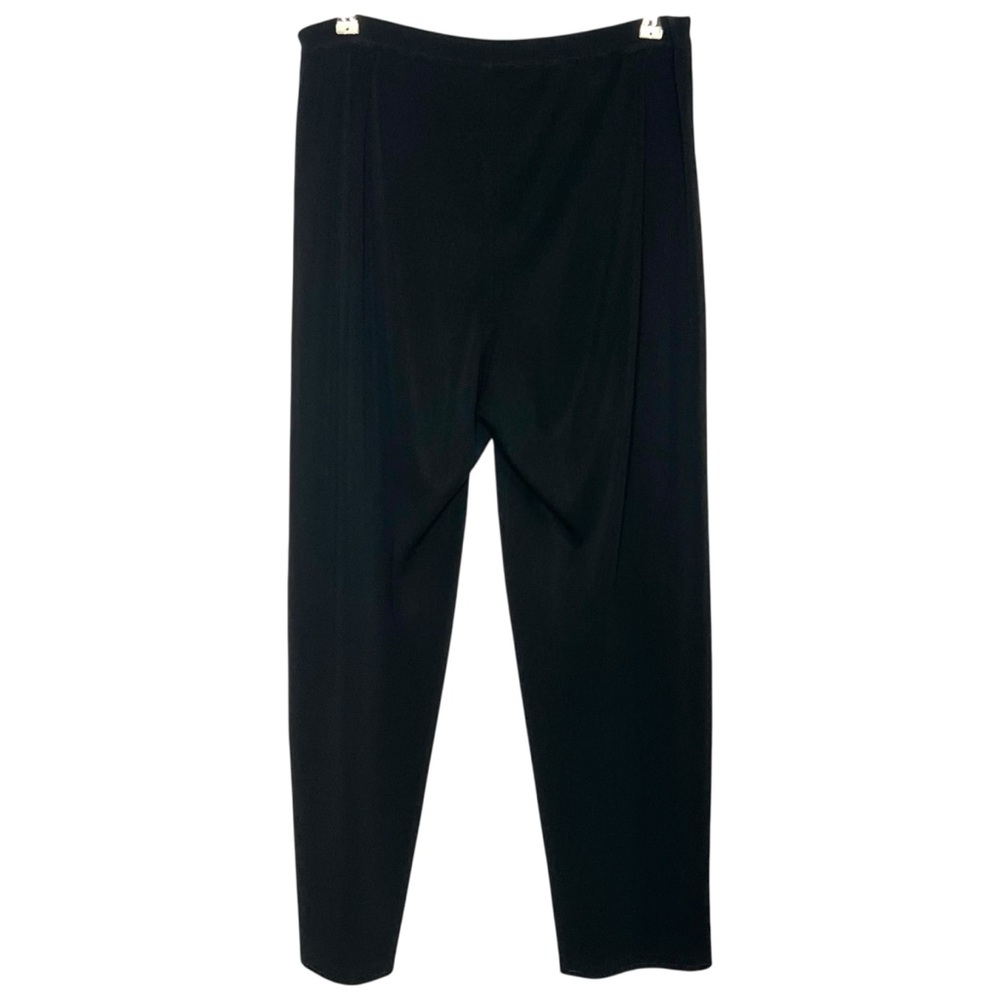 MING WANG‎ Pull Over Pant in Black. Size Petite Large - Picture 3 of 6